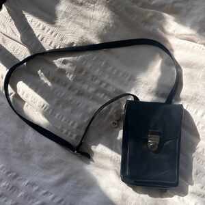 Buttery-Soft Perlina Genuine Leather Crossbody Bag